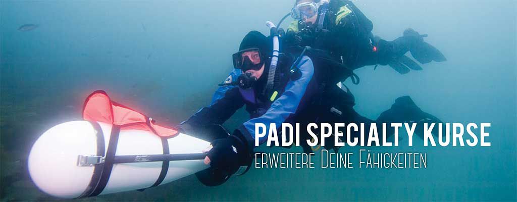 Tauschule Scubamarine: PADI Specialty Kurse
