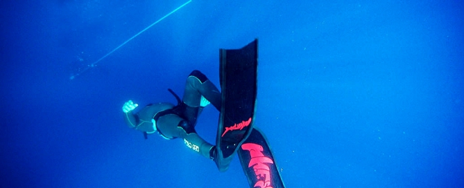 Freediving Training von Scubamarine bei Apnea Canarias auf Teneriffa 2014