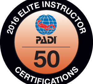 PADI Elite Instructor Certification