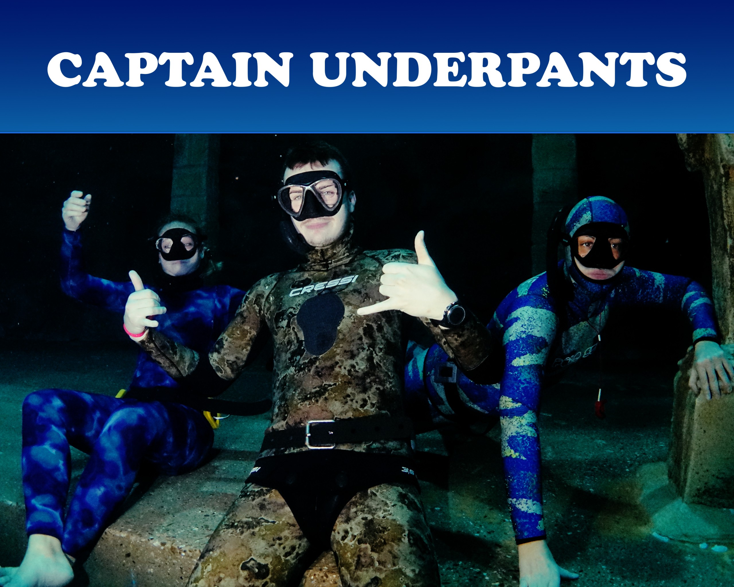 Scubamarine Marvel Team Captain Underpants privat